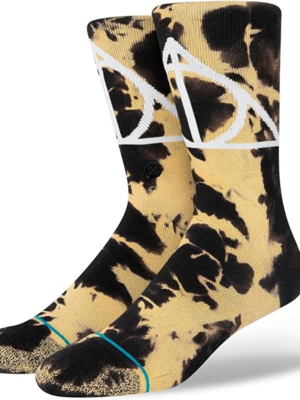 Stance Harry Potter Cloak Wand Stone Crew Socks Deathly Hallows Women's 5-7.5 NW